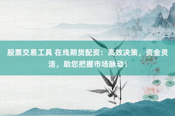 股票交易工具 在线期货配资：高效决策，资金灵活，助您把握市场脉动！